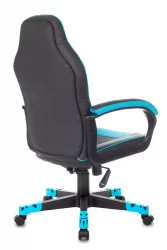 Геймерское кресло Зомбие ГАМЕ 17 Черный-синий / Zombie GAME