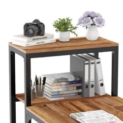 Геймерский стол ЕУРЕКА ЗКС-СХ140А-РВ с шириной 140 см Реcлаимед Воод / EUREKA ZX-SH140A-RW Reclaimed Wood