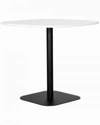 Обеденный стол ДОБРИН ОТИС (белая столешница, черное основание) / DOBRIN OTIS