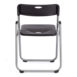 Стул ФОЛДЕР (мод. 3017Х) каркас: металл, сиденье/спинка: пластик, 49 кс 46.5 кс 73.5 см, блаcк (черный) / грей (серый) / FOLDER (mod. 3017H) x x black grey