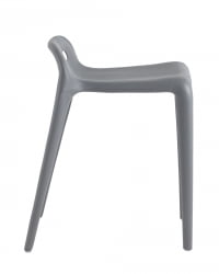 Табуретка Слеттен пластик Серый / Sletten