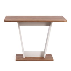 Стол обеденный ТИБИ нераздвижной ЛДСП, 68,6 х 110 х 75 см, Дуб Канзас/Пепел / TIBI