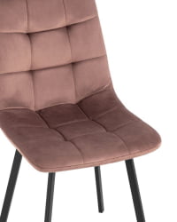 Стул Чиллй велюр пыльно-розовый 4 шт. / Chilly