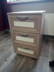 Тумба универсальная Остин Модуль №19 Ясень шимо светлый/белый