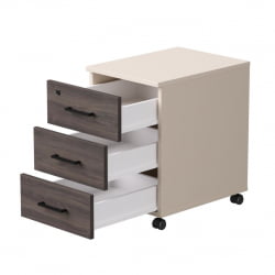 Тумба мобильная Еверпроф ЕВО 254Т001 Дуб Пасадена Кашемир / Everprof EVO