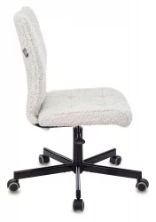 Кресло для оператора Бюрократ CХ-330М Молочный экомех / CH-330M