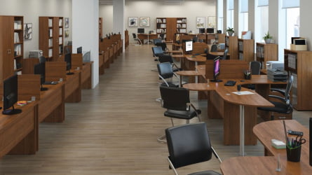 Экран боковой ТРД29681403 Орех / TRD29681403