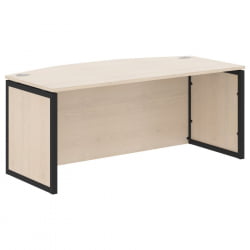 Стол руководителя КСТЕН-КП КСКПЕТ 189Х Бук Тиара Антрацит / XTEN-QP XQPET 189H