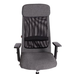 Кресло ПРОФИТ ПЛТ ткань, серый/черный, 207/В-11 / PROFIT PLT 207/W-11