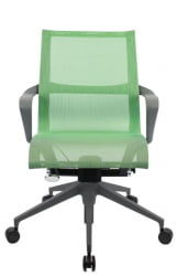 Премиум кресло Еверпроф Чикаго Грей Сетка Зеленый / Everprof Chicago Grey