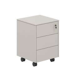 Тумба мобильная Атлас НЗ-0234.ГС.ГС Серый камень / Atlas NZ-0234.GS.GS