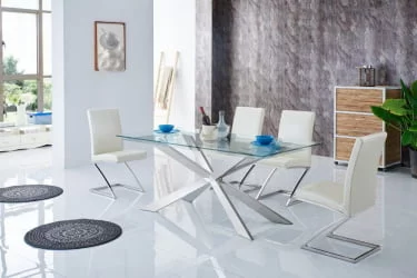 Стол Т088 (160) Серебро / T088