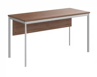 Стол прямой ИМАГО-С СП-3.1СД ясень шимо алюминий / IMAGO-S СП-3.1SD