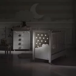 Комод Микуна Долсе Лусе пеленальный Б-1673 вхите / Micuna Dolce Luce B-1673 white