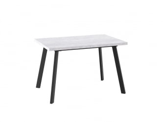 Раздвижной стол БОРГ-120 ЛДСП Серый Сланец, металл Черный / BORG-120