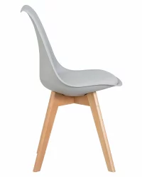 Стул обеденный ДОБРИН ДЖЕРРЙ СОФТ Светло-серый ГР-01 / DOBRIN JERRY SOFT GR-01