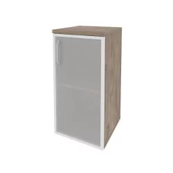 Шкаф низкий узкий правый ОНИКС О.СУ-3.2Р(Р) Тиквуд Темный / ONIX O.SU-3.2R(R)