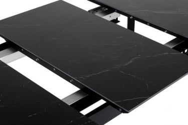 Стол раздвижной Комби Серамиc 120-150 Аутоматиc Натур/Дэрк марбле / Combi Ceramic Automatic Natur/Dark marble