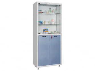 Шкаф медицинский ХИЛФЕ МД 2 1670/СГ / HILFE 1670/SG