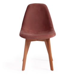 Стул CИНДЙ СОФТ (мод. C1021Ф1) Коралловый (ХЛР 44)/натуральный / CINDY SOFT (mod. C1021F1) (HLR