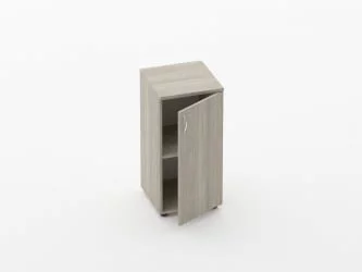 Шкаф низкий закрытый Твин 16.12.10Пр Дуб Сантана светлый / Twin