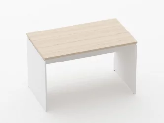 Стол прямой Дека ЛДСП каркас 75.07.12 Туя/Белый / Deka