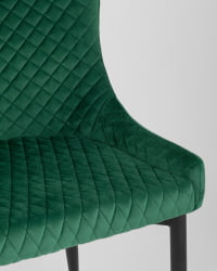 Стул мягкий Ститч Изумрудный