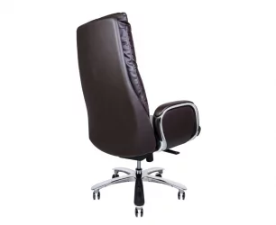 Кресло руководителя Сенат кожа Коричневый