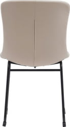 Кресло для посетителей Еверпроф Експо CФ Экокожа Бежевый / Everprof Expo CF