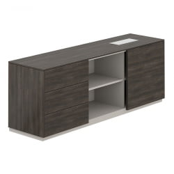 Тумба опорная 1700 левая Атлас НЗ-0201.БТ.БТ.Л Бренсон Трюфель / Atlas NZ-0201.BT.BT.L