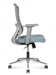 Кресло офисное У-059Б-БС Лигхт ЛБ греи / U-059B-BS Light LB grey
