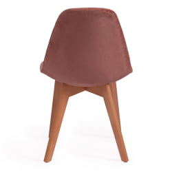 Стул CИНДЙ СОФТ (мод. C1021Ф1) Коралловый (ХЛР 44)/натуральный / CINDY SOFT (mod. C1021F1) (HLR