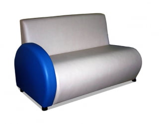 Диван двухместный подлокотник правый Клауд В-600/7 / V-600/7