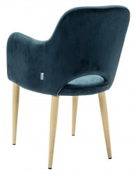 Кресло Ледгер К Диаг блуе/нат.дуб / Ledger Diag blue/нат.дуб