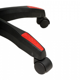 Кресло 840-1 КИНГКУЕЕН, цвет черный/красный, 840-1-блаcк-ред / KINGQUEEN, 840-1-black-red