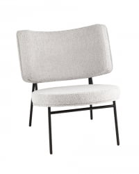 Кресло Дистриcт Лоунге букле Светло-серый / District Lounge