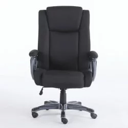 Кресло офисное БРАБИКС Солид ХД-005 Черный / BRABIX Solid HD-005