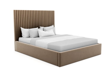 Кровать Савона 80кс200 велюр Севен 115 / Savona 80x200 Seven