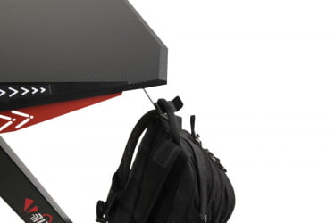 Игровой компьютерный стол СКИЛЛЛ CТГ-003 120КС60 Черный-красный / SKILLL CTG-003 120X60