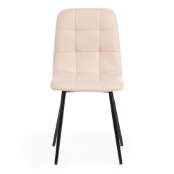 Стул CХИЛЛЙ МАКС ткань/металл, 45 х 54 х 90 см , бежевый 08/черный / CHILLY MAX