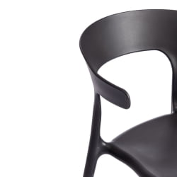 Стул ТОН (мод. ПC33) пластик, 48 кс 48 кс 74 см, черный (Блаcк 3010) / TON (mod. PC33) x x (Black