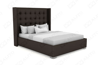 Кровать Милано 140кс200 велюр Севен 115 / Milano 140x200 Seven