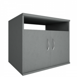 Тумба под оргтехнику сервисная Рива А.ТМ-1 Серый / Riva
