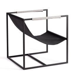 Кресло Чарли/Чарли рогожка, серо-бежевый, 3М 16/2, 70х70х84 см / Charli/Чарли 3M