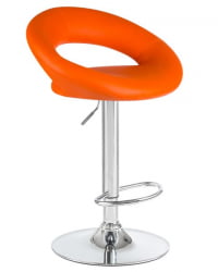 Стул барный ДОБРИН МИРА (оранжевый) 2 шт / DOBRIN MIRA