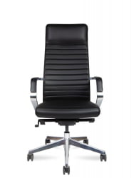 Кресло руководителя СИЕНА М кожа Черный / M