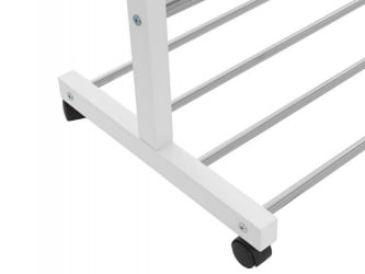 Вешалка на колёсиках В 35Н Белый