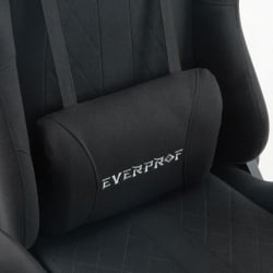 Кресло геймерское Еверпроф Гхост Ткань Черный / Everprof Ghost