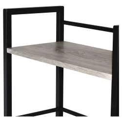 Письменный стол с полками БРАБИКС ЛОФТ CД-005 Дуб антик / BRABIX LOFT CD-005