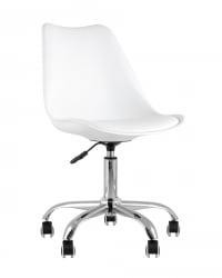 Стул офисный БЛОК СН пластиковый белый / BLOK SN